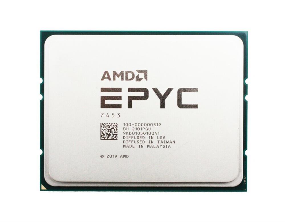 100-000000319 AMD Epyc 7003 7453 28-core 2.75ghz 64mb L...