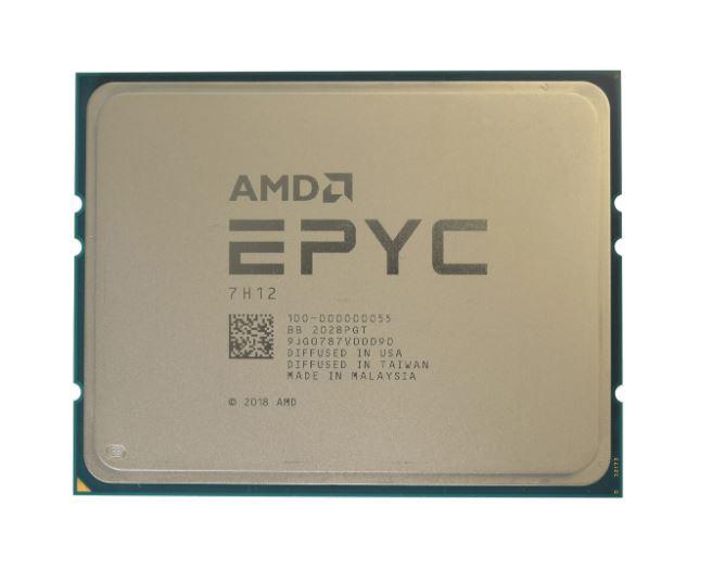 100-100000055WOF AMD Epyc 7h12 64-core 2.6ghz 256mb L3 Cache Socket Sp3 7nm 280w Server Processor Only