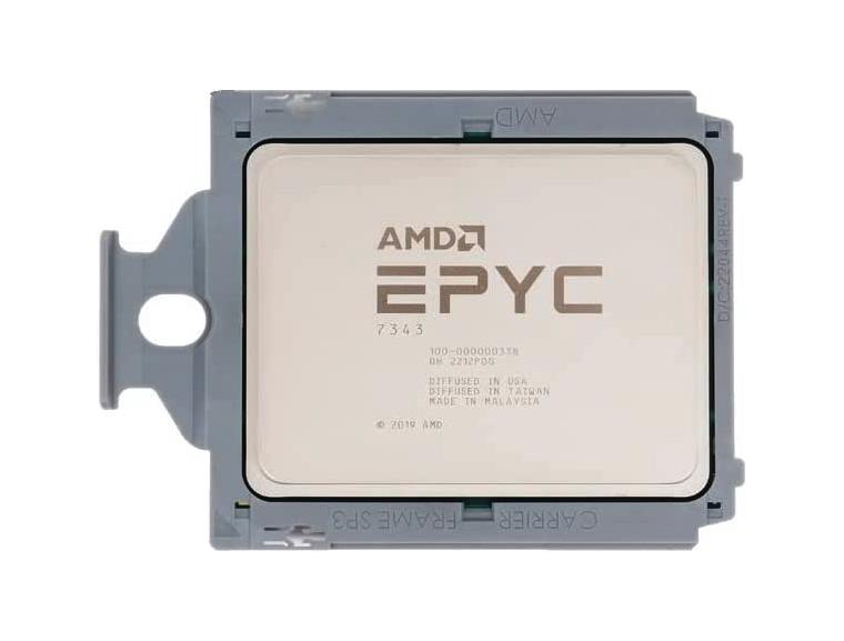 100-100000338WOF AMD Epyc Milan 7343 16-core 3.2ghz 128mb L3 Cache Socket Sp3 7nm 190w Processor Only