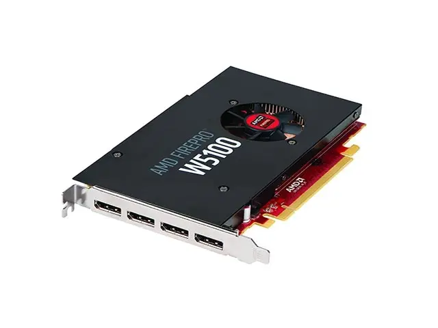100-505737 Dell AMD FirePro W5100 4GB Quad Port Video C...