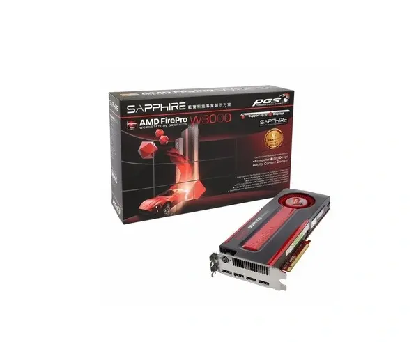 100-505845 ATI Tech Firepro W8000 PCI-Express 4GB 256-bit GDDR5 PCI-Express 3.0 x16 CrossFire Supported Workstation Video Graphics Card