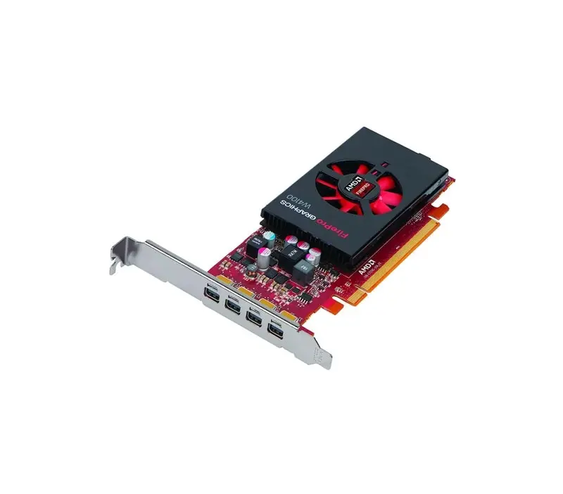 100-505979 AMD FirePro W4100 PCI-Express 3.0 2GB GDDR5 4Mini DisplayPorts Low Profile Video Graphics Card