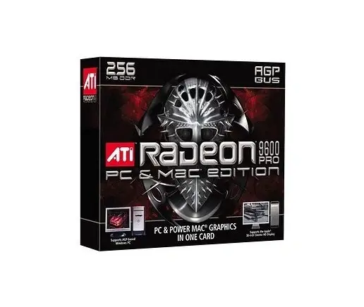100-435065 ATI Radeon 9600 PRO 256MB DDR SDRAM AGP 4x/8x Graphics Adapter