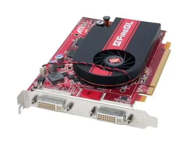 102A6711520-06 ATI FireGL V5200 256MB 256-Bit GDDR3 2560 x 1600 PCI-Express x16 Graphics Card