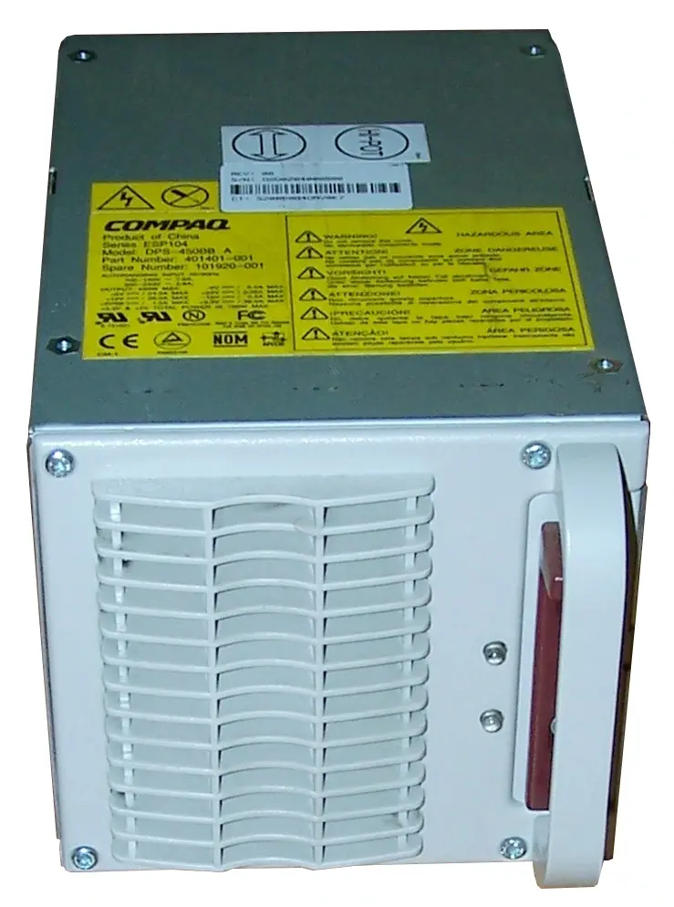 105739-001 HP 450-Watts Redundant Power Supply for ProLiant 6400r Dl580