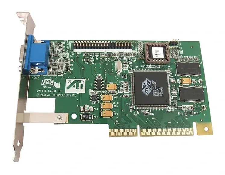 109-49300-01 ATI 4MB Rage IIC AGP-VGA Video Card