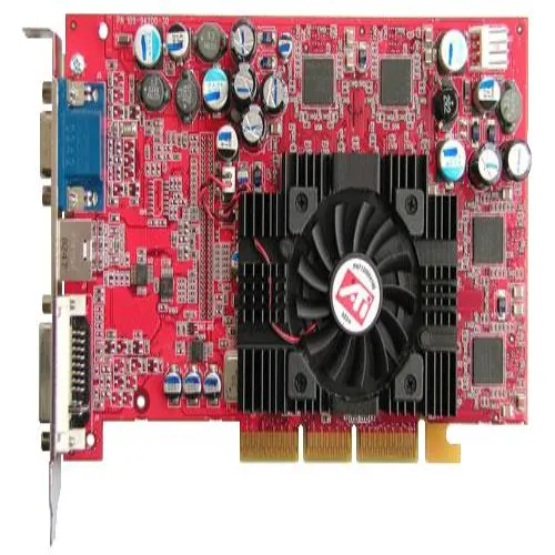 109-92400 ATI Tech Radeon 9700 Pro 128MB VGA/ S-Video/ DVI/ AGP Video Graphics Card