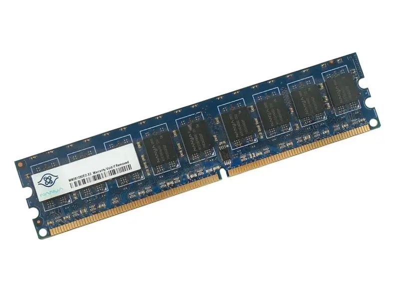 11S38L5915Z1NALL6AJ01H Nanya 1GB DDR2-400MHz PC2-3200 ECC Registered CL3 240-Pin DIMM Single Rank Memory Module