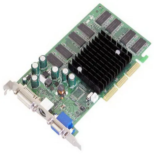 128-A8-N306-LX EVGA e-GeForce FX 5200 128MB DDR AGP 4X/8x D-Sub/ VGA/ S-Video/ DVI Video Graphics Card