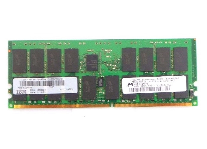 12R8994 IBM 4GB DDR2-533MHz PC2-4200 ECC Registered CL4 276-Pin DIMM Memory Module