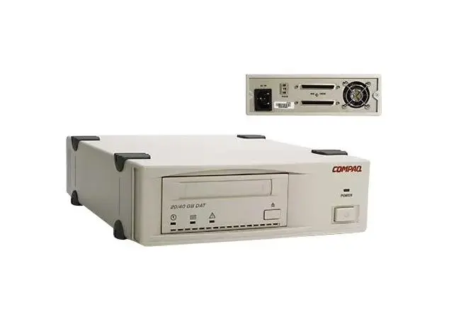 157770-001 HP StorageWorks 20/40GB SCSI 4MM DDS-4 Ultra2 LVD External DAT Tape Drive