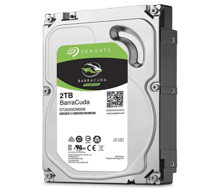 ST2000DM006 Seagate 2TB 7200RPM SATA 6GB/s 64MB Cache 3.5-inch Hard Drive