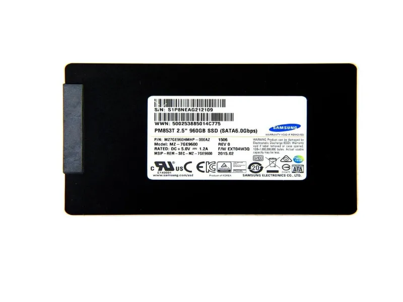 MZ-7LM960A Samsung PM863 960GB SATA 6GB/s 2.5-inch Solid State Drive