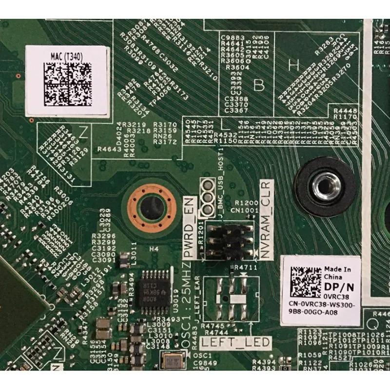 VRC38 DELL System Board For Poweredge T340