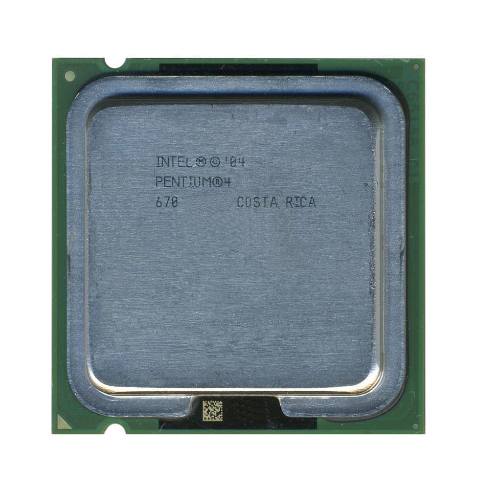 221-9130 Dell 3.80GHz 800MHz FSB 2MB L2 Cache Intel Pentium 4 670 Processor for Precision WorkStation 380 CMT