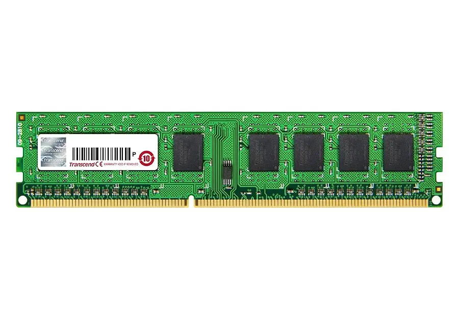 229921-0027 Transcend 1GB DDR3-1066MHz PC3-8500 non-ECC Unbuffered CL7 240-Pin DIMM Single Rank Memory Module