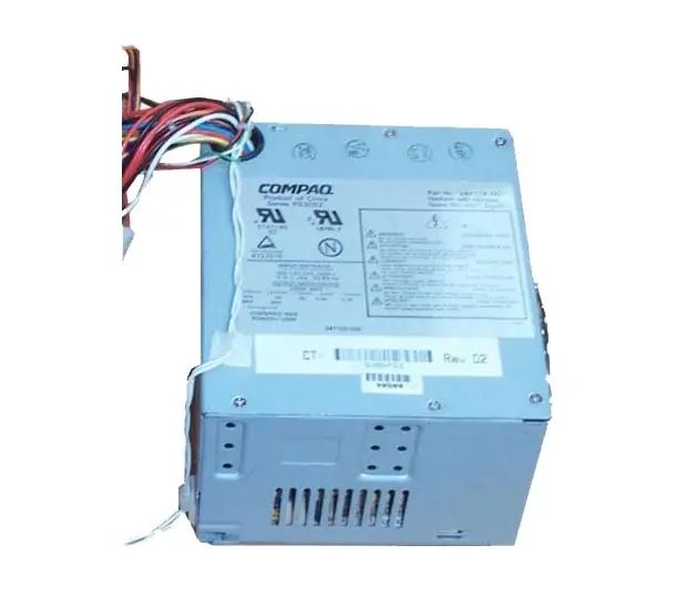 247179-001 HP 200-Watts Switching ATX Power Supply for DeskPro 4000/6000 Presario 6000