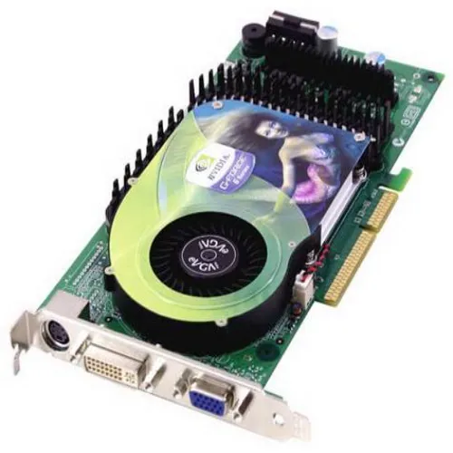 256-A8-N344-TR EVGA e-GeForce 6800 GT 256MB 256-Bit GDDR3 DVI/ D-Sub/ S-Video Out AGP 4X/8X Video Graphics Card