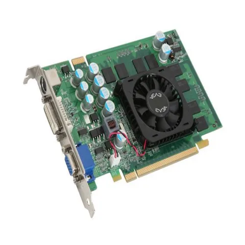 256-P2-N541-DX EVGA GeForce 7600GS 256MB 128-Bit GDDR2 PCI-Express x16 DVI / D-Sub/ VGA / S-Video Out/ SLI Support Video Graphics Card