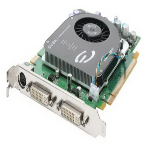 256-P2-N751-AR EVGA GeForce 8600 GT 256MB 128-Bit GDDR3 PCI-Express x16 Dual DVI/ HDTV/ S-Video/ Composite Out/ SLI Support Video Graphics Card