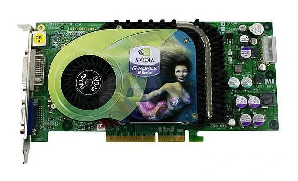 256A8N344D3 EVGA e-GeForce 6800 GT 256MB 256-Bit GDDR3 AGP 8x 2048 x 1536 Graphics Card