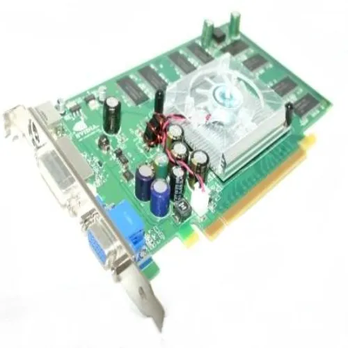 256P2N369T6 EVGA e-GeForce 6600 256MB DDR 128-Bit PCI-Express x16 DVI/ D-Sub/ S-Video Out/ SLI Support Video Graphics Card