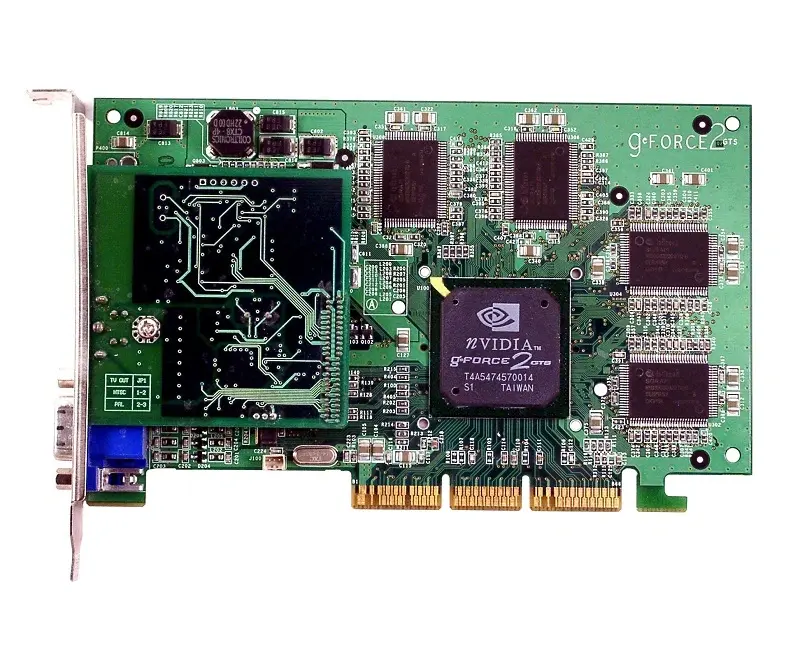 263480-002 HP AGP Video Graphics Card Nvidia GeForce2 M...