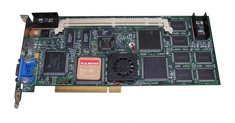 298642-001 HP / Compaq FireGL 4000 PCI Video Card