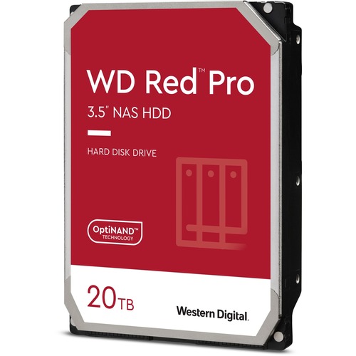 2W10654 Western Digital Wd Red Pro 20tb 7200rpm Sata-6gbps 512mb Buffer 3.5inch Internal Hard Disk Drive For Nas Storage