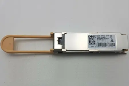 2X15K Dell 100GB/sASE-SR4 QSFP28 Multi-Mode Fiber Optical Transceiver