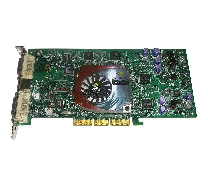 308960-002 HP Nvidia Quadro4 380XGL AGP 8x 64MB VGA/DVI/TV-Out Video Graphics Card for Workstations