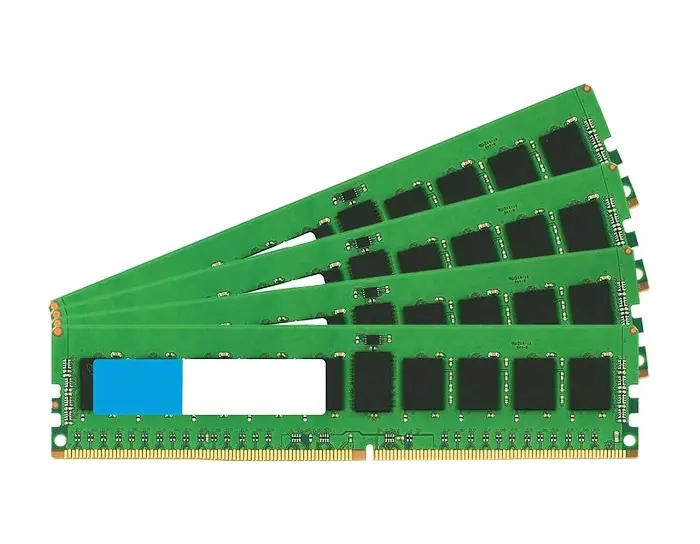 311-3615 Dell 4GB Kit (1GB x 4) DDR2-400MHz PC2-3200 ECC Registered CL3 240-Pin DIMM Single Rank Memory