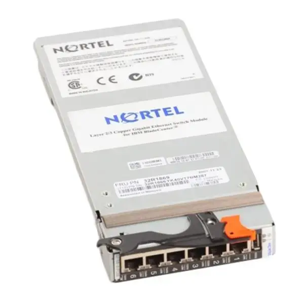 32R1869 IBM NORTEL LAYER 2/3 COP Gigabit Ethernet Switch Module
