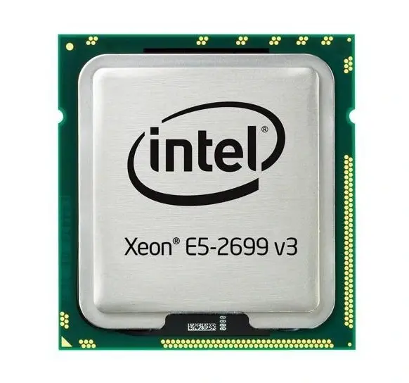 338-BFMT Dell Intel Xeon 18 Core E5-2699V3 2.3GHz 45MB L3 Cache 9.6GT/S QPI Speed Socket FCLGA2011-3 22NM 145W Processor
