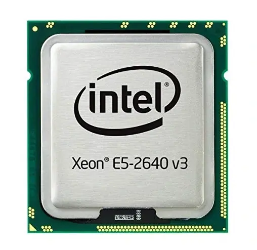 338-BHFS Dell Intel Xeon E5-2640V3 8 Core 2.60GHz 20MB L3 Cache 8GT/S QPI Socket FCLGA2011-3 90W 22NM Processor