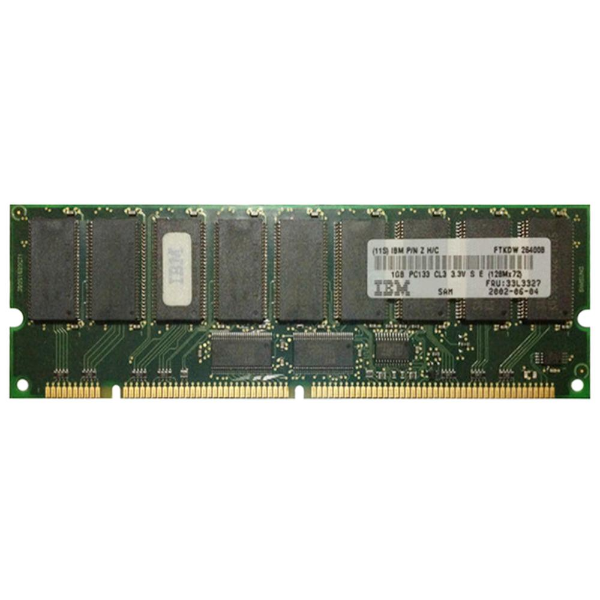 33L3327 IBM 1GB DDR-133 PC-133R ECC Registered CL3 168-...