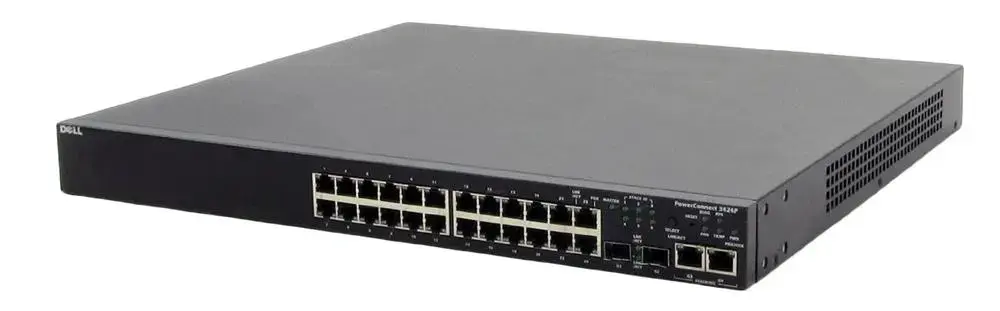 3424P Dell PowerConnect 24-Ports 10/100 Fast Ethernet M...