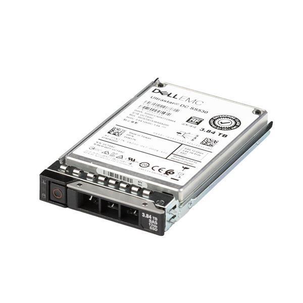 345-BBYH DELL 3.84tb Sas-12gbps Read Intensive Tlc 2.5in Hot-plug  Certified Solid State Drive With Tray For 14g Poweredge Servers