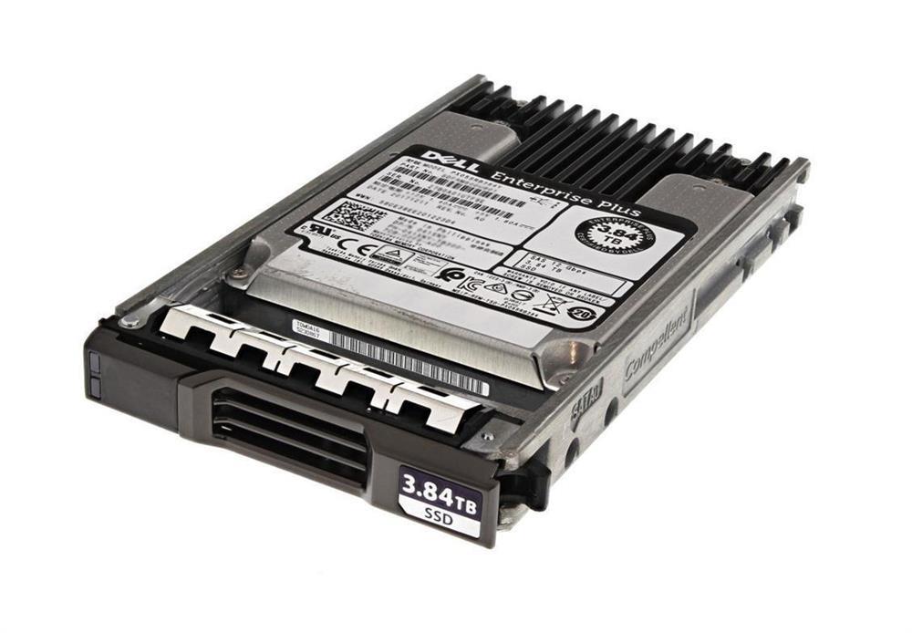 345-BBYQ DELL 3.84tb Ssd Sas Read Intensive 12gbps 512e 2.5in Hot-plug Drive With-tray For 13g Poweredge Server