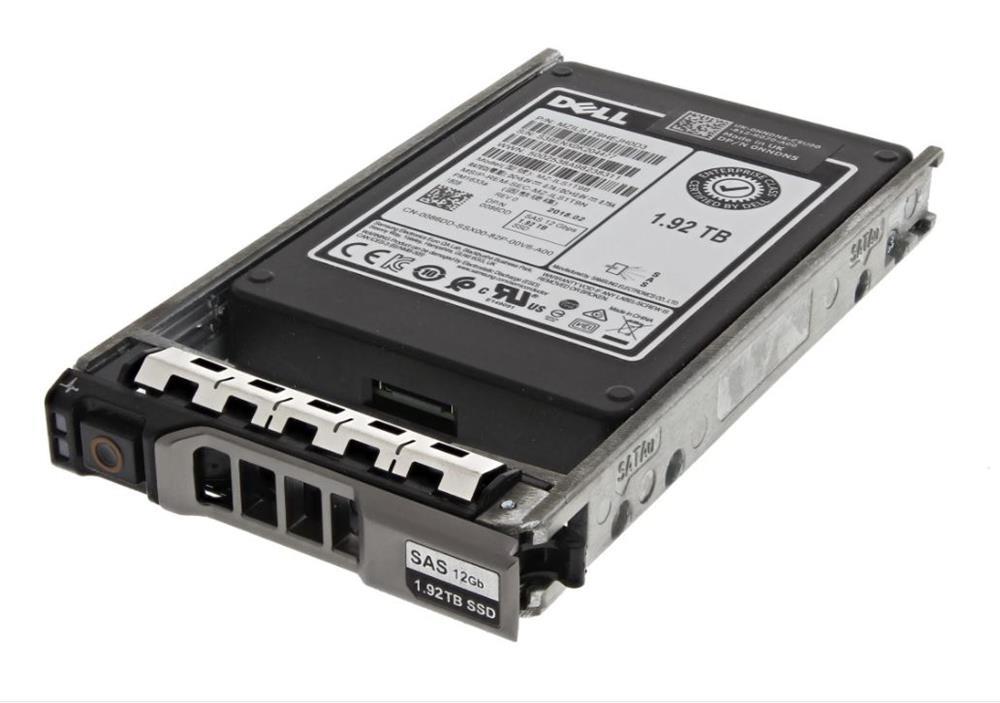 345-BCCU DELL 1.92tb Self-encrypting Sed Sas-12gbps Rea...