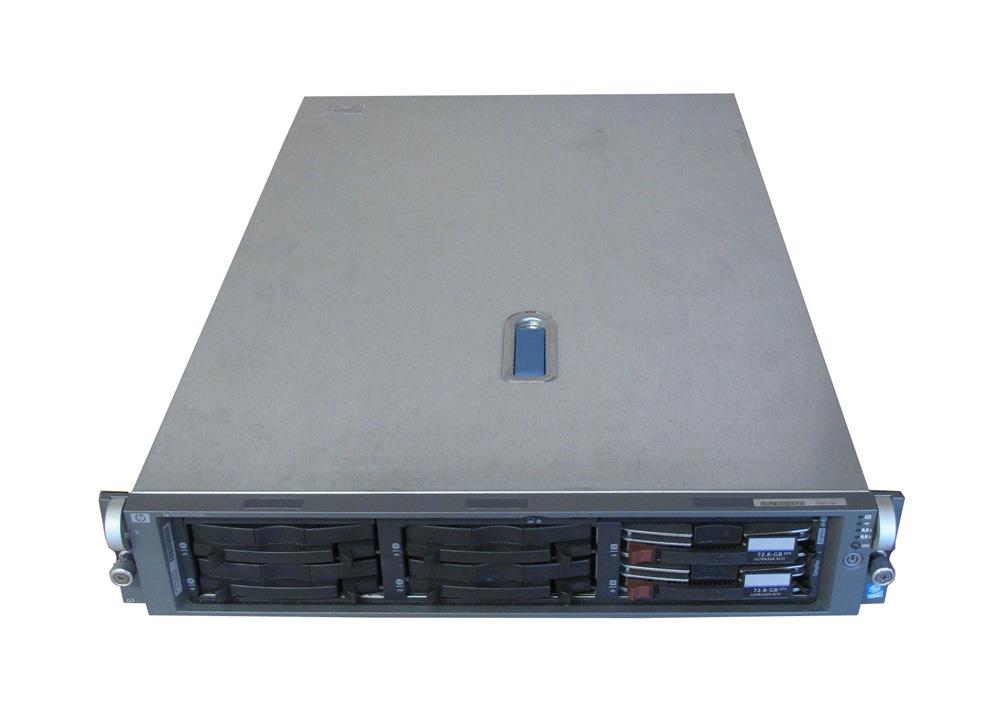 349201-001 HP ProLiant DL380 G3 1x Intel Xeon 2.80GHz CPU 2U Rack Server