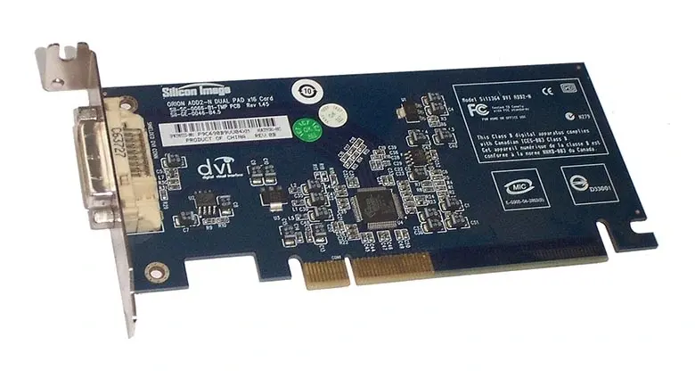 359301-003 HP Silicon Image DVI-D PCIe x16 Orion ADD2-N...