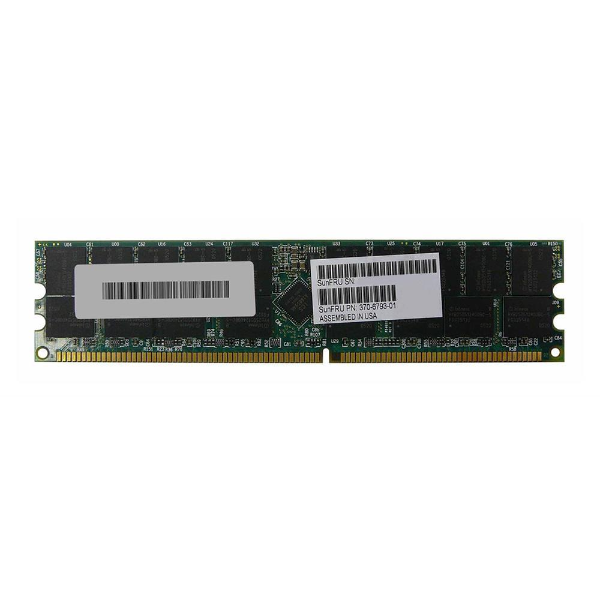 370-6793 Sun 2GB DDR-400MHz PC3200 ECC Registered CL3 184-Pin DIMM Memory Module for Java W1100z / W2100z