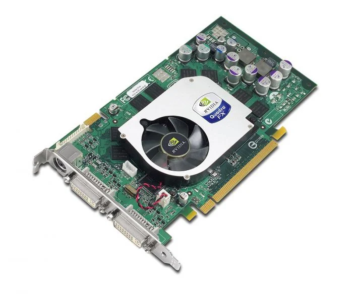 371-0751 Sun Nvidia Quadro FX1400 PCI-Express 128MB DDR...