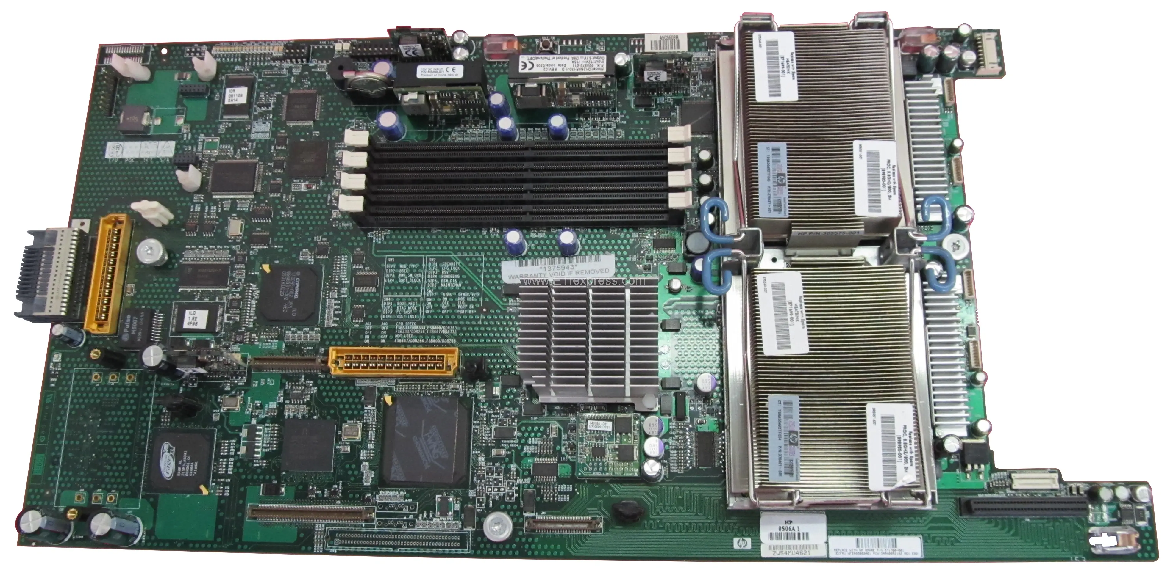 371700-001 HP System Board (Motherboard) for HP ProLiant BL20p G3 Server