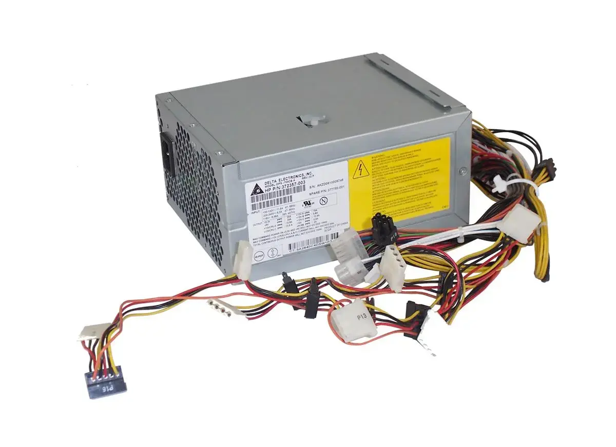 372357-001 HP 750-Watts 24-Pin Redundant Hot-Pluggable ATX Power Supply for XW9300 Workstations