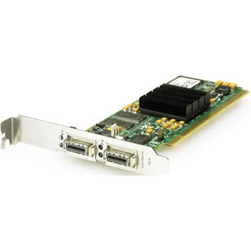 374291-001 HP NC570C PCI-X Dual-Port 4x 40GB/s Fabric Adapter Network Interface Card