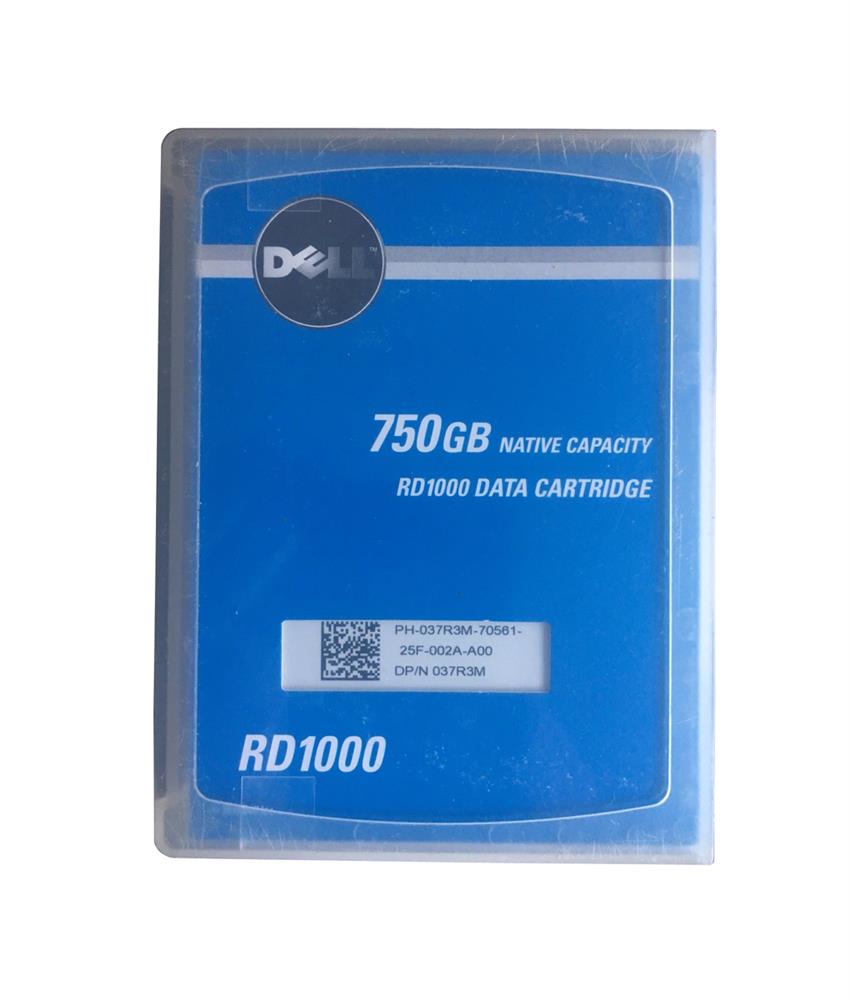 37R3M Dell 750GB RD1000/RDX DATa Cartridge (Clean tested)