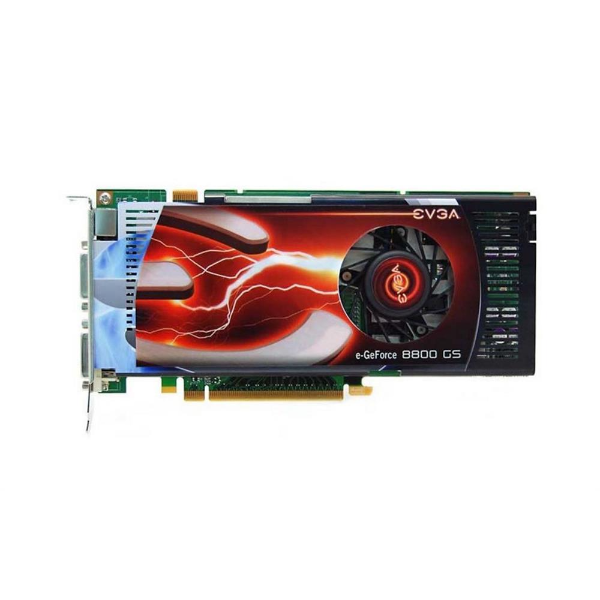 384-P3-N851-RX EVGA GeForce 8800 GS 384MB GDDR3 192-Bit HDCP Ready SLI Support PCI-Express 2.0 x16 Video Graphics Card