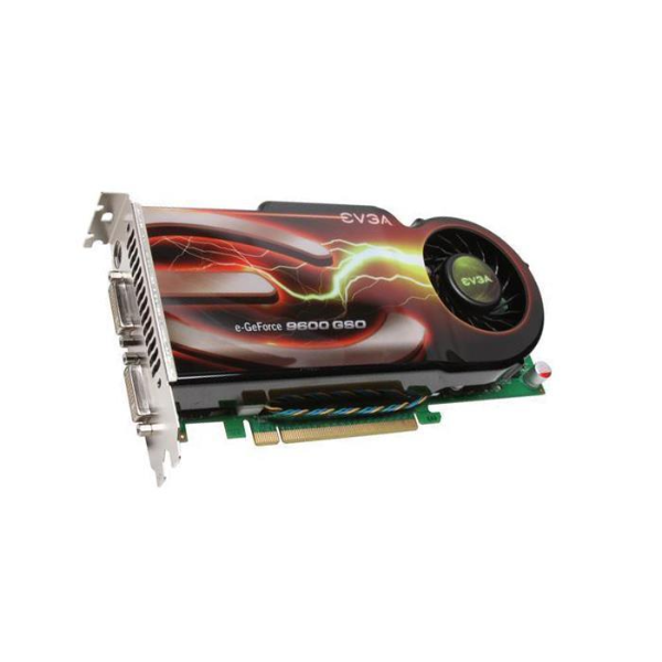 384-P3-N966-AR EVGA GeForce 9600 GSO 384MB 192-Bit GDDR3 PCI-Express 2.0 x16 HDCP Ready SLI Support Video Graphics Card